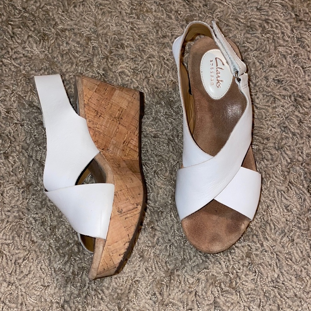 Clark’s wedges - size 5.5 M